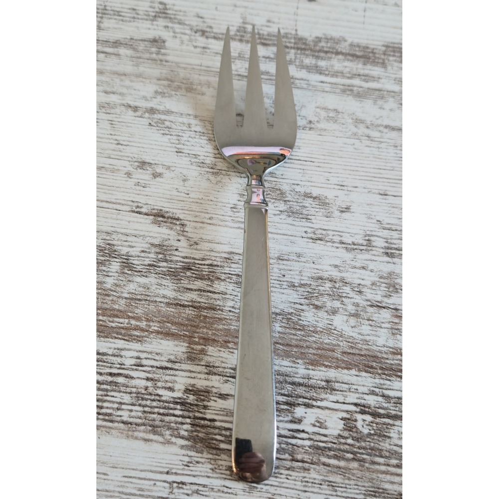 Vintage JA Henckels Stainless Steel 3-Tine Cold Meat Serving Fork Minimalist MCM